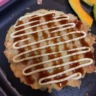 白菜消費にも◎白菜たっぷりお好み焼き